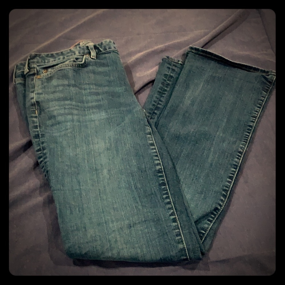 Eddie Bauer slightly curvy bootcut Jeans